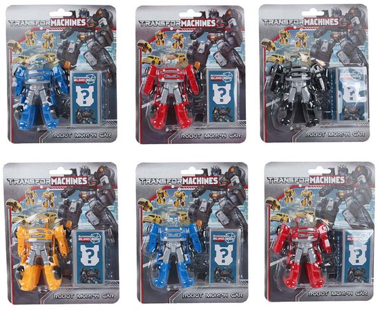 Transformachines Robot Auto, 9,5cm van Magic Box Int.