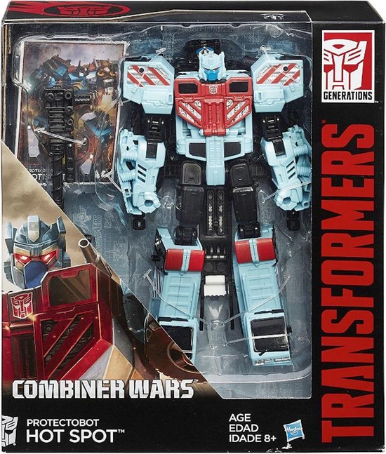 Transformers Generations Combiner Wars Voyager Class Protectobot Hot Spot - Actiefiguur van Transformers