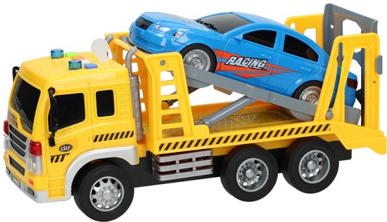 Transporter Takelwagen met Auto Licht en Geluid van Polesie