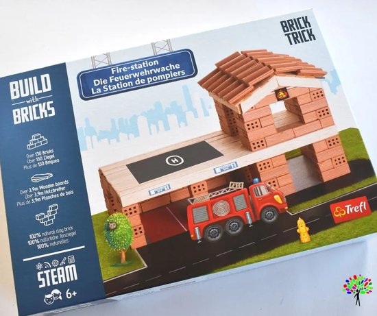 Trefl- Brick Trick - Brandweer van Trefl