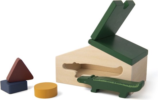 Trixie - Houten Huis - Houten speelgoed - Mr Crocodile van Trixie
