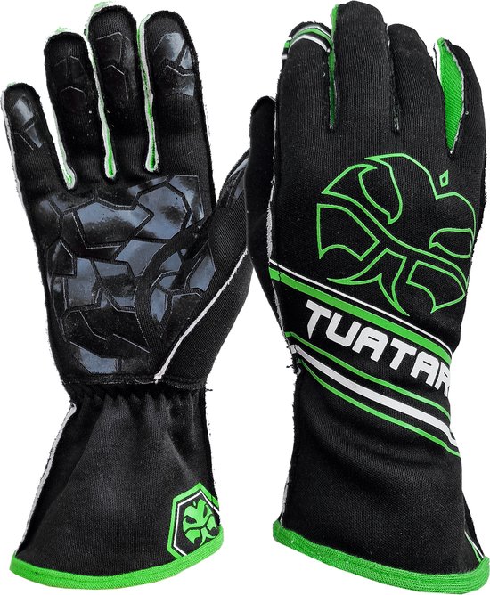 Tuatara - DOMINATOR - Ultimate Race handschoen - Ultra Grip - BLK - Medium van Tuatara