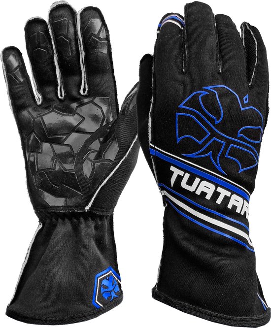 Tuatara - DOMINATOR - Ultimate Race handschoen - Ultra Grip - BLUE - Small van Tuatara