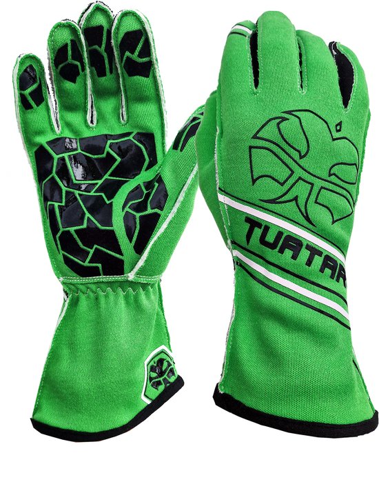 Tuatara - DOMINATOR - Ultimate Race handschoen - Ultra Grip - GRN - Small van Tuatara