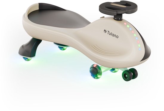 Tulano-Focus 35-Loopauto-Gravitatie/zwaartekrachtrijder-tot 100 kg-Beige van Tulano