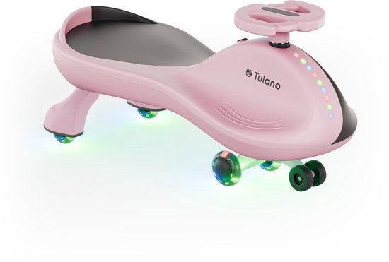 Tulano-Focus 35-Loopauto-Gravitatie/zwaartekrachtrijder-tot 100 kg-Roze van Tulano