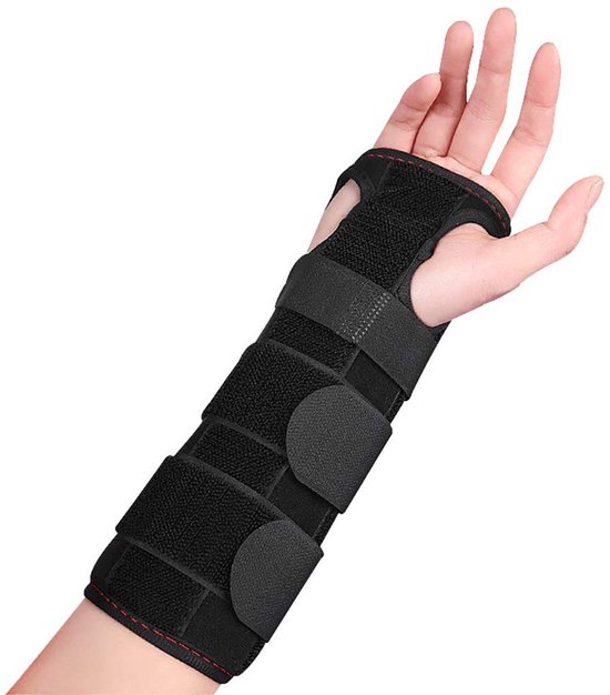 Tunnel Splint, polsbrace voor dames en heren, verstelbare compressiepolsondersteuning voor rechter- en linkerhanden voor polsverlichting, tendinitis, artritis en verstuikingen