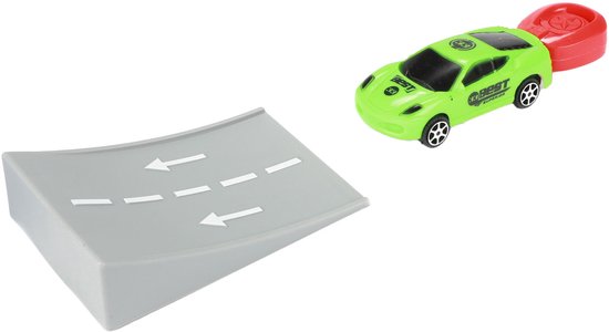 Turbo Racers Afschiet Rallyauto met Schans van LEGO