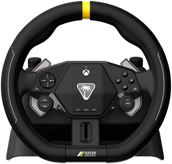 Turtle Beach Racer Wireless - Racestuur - Bluetooth/RF/USB - PC, Xbox One, Xbox Series X|S - Zwart van Turtle Beach