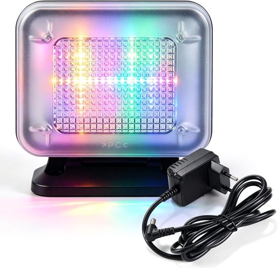 Tv-simulator 24 leds - anti-inbraak - 4 lichtsimulatiemodi - verhoogt veiligheid thuis - ShopVlot