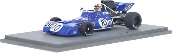 Tyrrell 001 Spark Modelauto 1:43 1971 Peter Revson Elf Team Tyrrell S7216 US GP Watkins Glen van Tyrrell