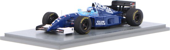 Tyrrell 023 Yamaha Spark Modelauto 1:43 1995 Mika Salo Nokia Tyrrell Yamaha S6974 Brazilian GP van Tyrrell