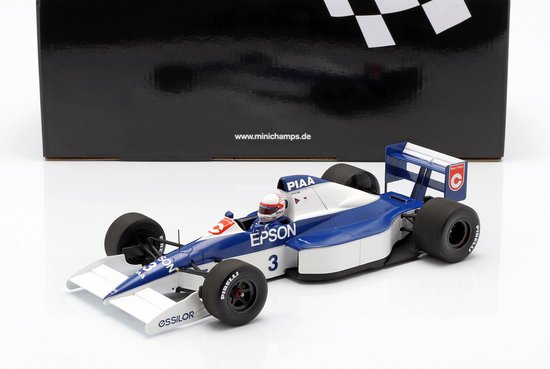 Tyrrell Ford 018 #3 6th Place USA GP 1990 - 1:18 - Minichamps van Minichamps