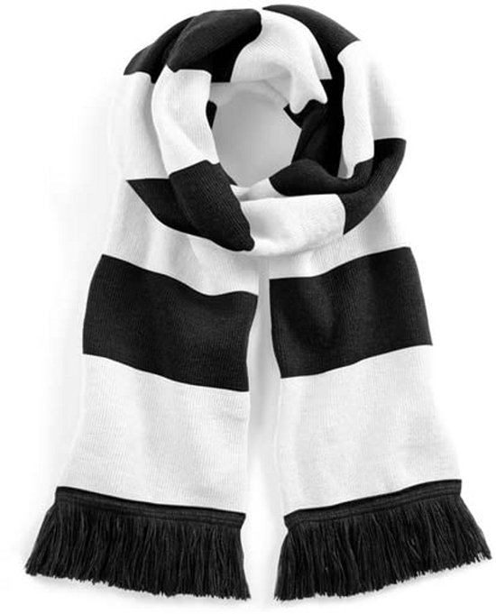 Uniseks Stadion Sjaal - Dubbellaags Breisel - Sportevenement Bezoek - Klassieke Kleuren - 182 cm Lengte - Multicolour