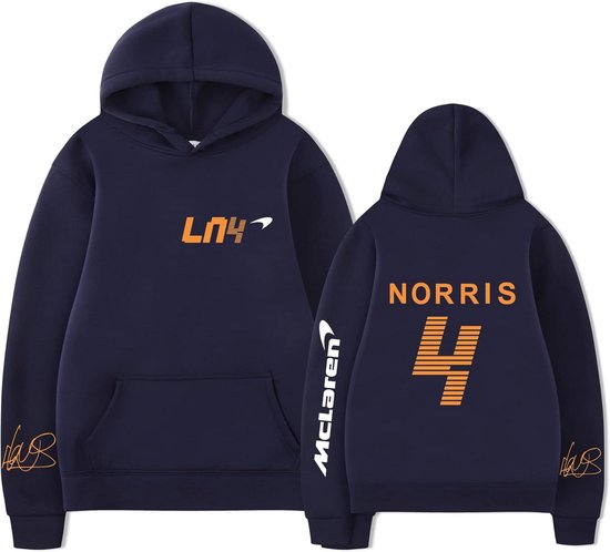 Unisex Hoodie met Capuchon in Japanse Anime Stijl voor Racefans van Merkloos