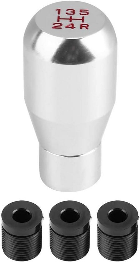 Universele 5 Snelheden Handmatige Shifter Adapter Metalen Chroom Hendel Auto Accessoires van universele