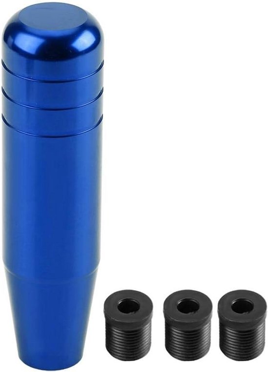 Universele Aluminium Versnellingspookknop 13cm Crankhendel Stijlvol Blauw van Merkloos