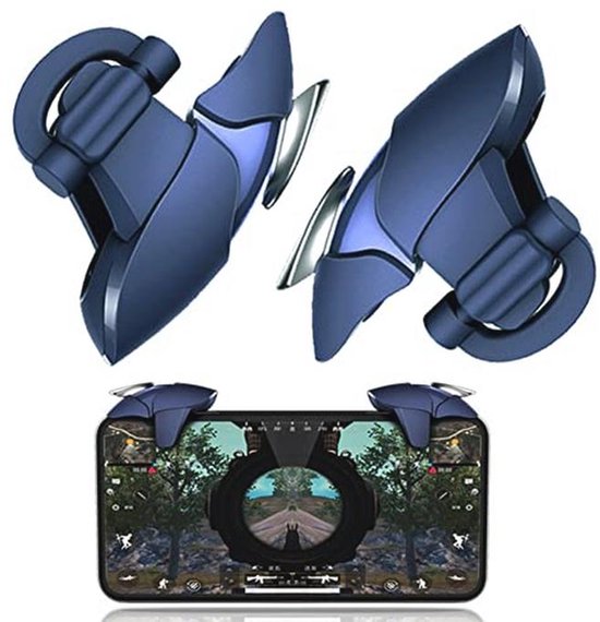 Universele L1R1 Gaming Trigger voor Mobiele Telefoons - Snelle Reactie en Hoge Gevoeligheid van Merkloos