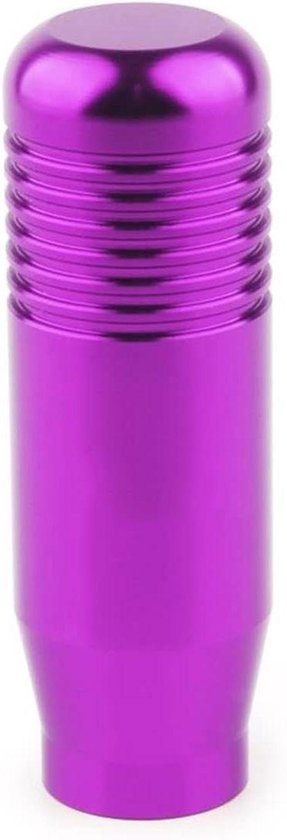 Universele Pookknop - Handmatige Shifter - Auto Interieur Tuning - Aluminium Constructie - 8.5 Cm - Paars