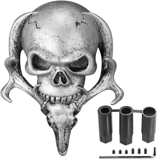 Universele Schakelknop Schedel voor Auto - Stijlvolle Versnellingspook Decoratie van Merkloos