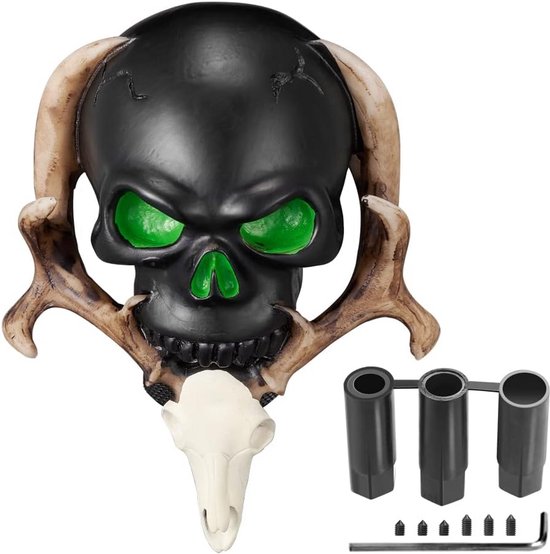 Universele Schedel Schakelpook voor Auto - Doodshoofd Versnellingspook Knop Decoratie en Tuning Accessoire