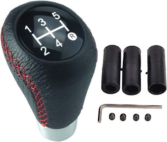 Universele Versnellingspook 5 Versnellingen Zonder Schroefdraad met Adapters van Merkloos