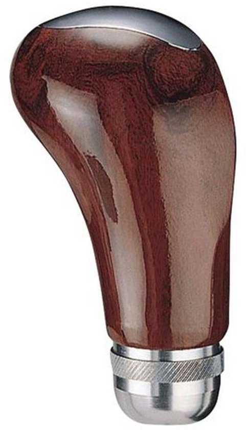 Universele versnellingspook - Houten/Aluminium Top van Merkloos