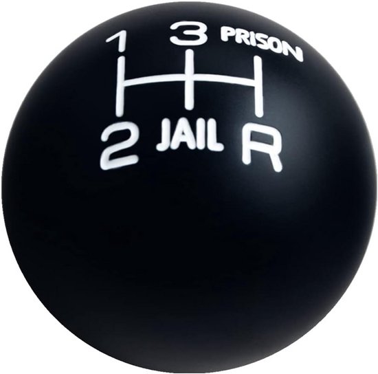 Universele Versnellingspookknop Aluminium met Gewogen Inleg voor Handgeschakelde Auto's van Merkloos