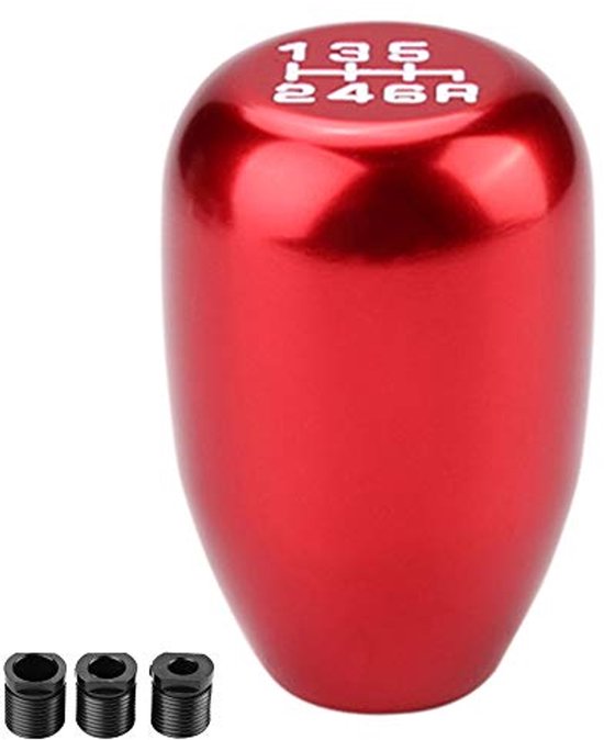 Universele versnellingspookknop voor handmatige bediening - 6 versnellingen in verschillende kleuren van Merkloos