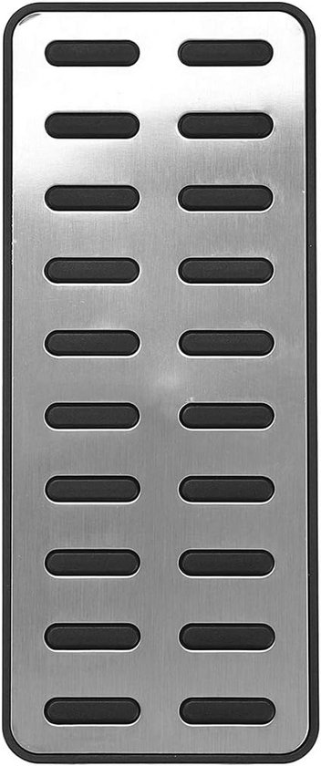 Universele Voetsteun Pedaal Cover voor Auto - Antislip Aluminium Rustpedeaal van Merkloos