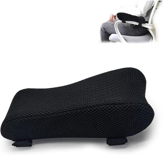 Upholstery Office Chair Arm Pad - Foam Armrest Cushion - Ergonomic Design voor Gaming Chair en PC Chair van Merkloos