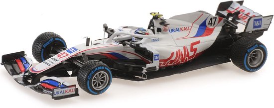 Uralkali Haas F1 Team VF-21 M. Schumacher Belgium GP 2021 - 1:43 - Minichamps van Minichamps