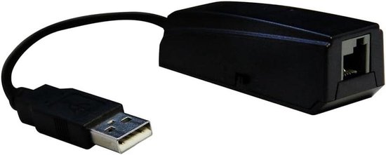 USB Adapter - PC Compatibiliteit - Race Games - 10-bits Precisie - 61 Gram - Zwart