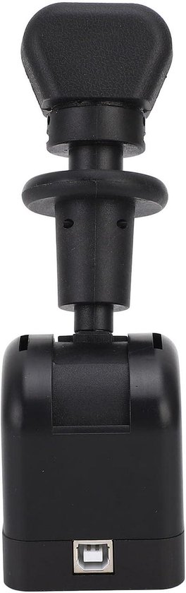 USB Handrem - Race Handrem - Race Simulatie - Plug and Play - 21 x 11 x 10 cm - Zwart