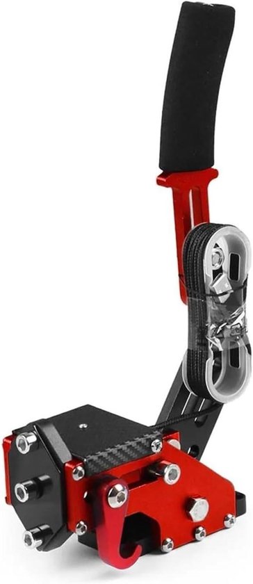 USB Handrem - Race Handrem Sim - Racen op PC - 14 Bit Precisie - Met Vaste Beugel - Rood