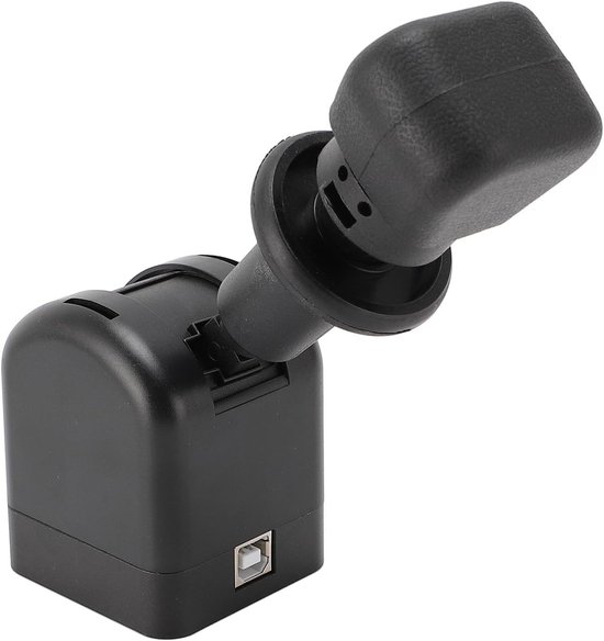 USB Handrem - Sim Racing Controller - Race Simulatie - Roestvrij Staal Constructie - Zwart