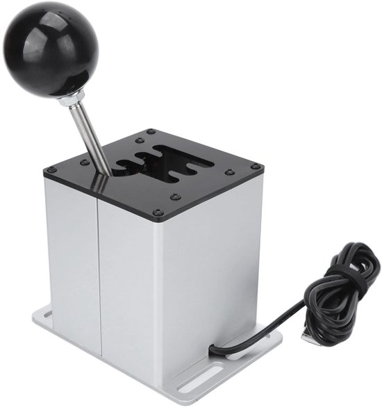USB Simulatie Shifter voor ATS, ETS, Dust WRC Racing Games, 6+R Gear Shifter compatible met G29 G27 G25 T300 T500
