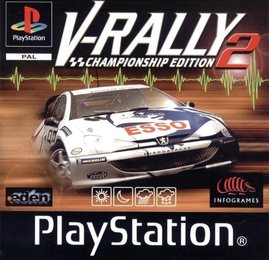 V-Rally 2 Championship Edition PS1 van Infogrames