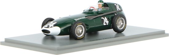 Vanwall VW2 Spark Modelauto 1:43 1956 Mike Hawthorn Vandervell Products Ltd S7204 French GP van Spark