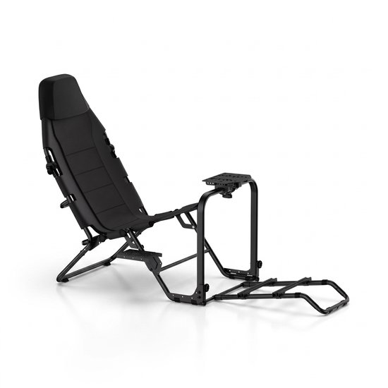 VDD Gaming - Opvouwbare sim-race cockpit - Sim-racer - Racecockpit - Opvouwbaar - Zwart van VDD Gaming