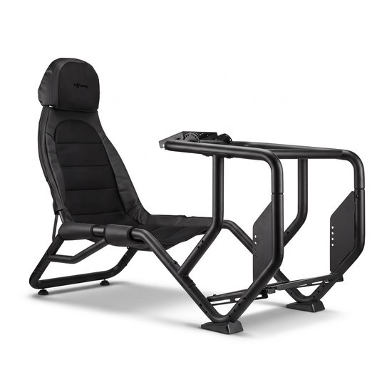 VDD Gaming - Sim racing cockpit - Compacte sim racecockpit - F1 Sim racing - Zwart van VDD Gaming