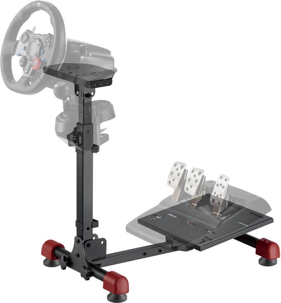 VDD Gaming - Wheel Stand - Racestuur - Sim Racing Cockpit - Race Cockpit - Opvouwbaar - Geschikt voor - Logitec - PXN - Fanatec - Thrustmaster - In Hoogte Verstelbaar - Kantelbaar van Merkloos