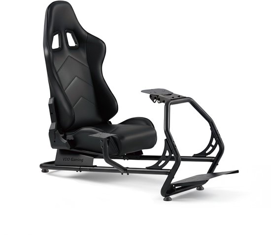 VDD - Racestoel cockpit simulator - volledig verstelbaar - racestoel - zonder beeldscherm bevestiging van Merkloos