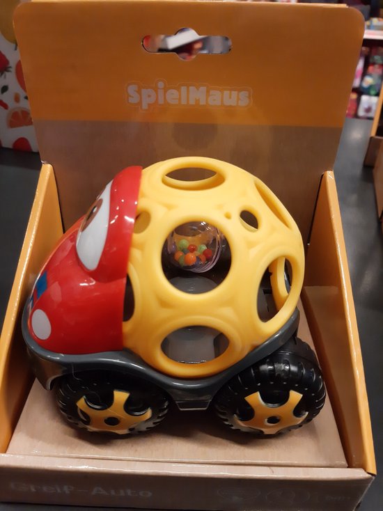 Vedes baby auto speelgoed Greif-Auto kleurrijk voor kleine handjes. van Merkloos
