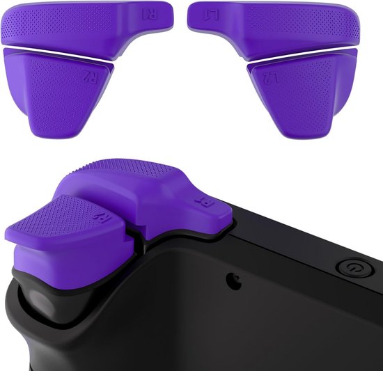 Verlengde Triggers en Schouderknoppen voor Steam Deck LCD & OLED - Verbeterde Grip en Precisie van Merkloos