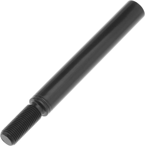 Verlengstuk Pookknop M12x1.25 - 10 cm Universele Schakelhendel Adapter Zwart