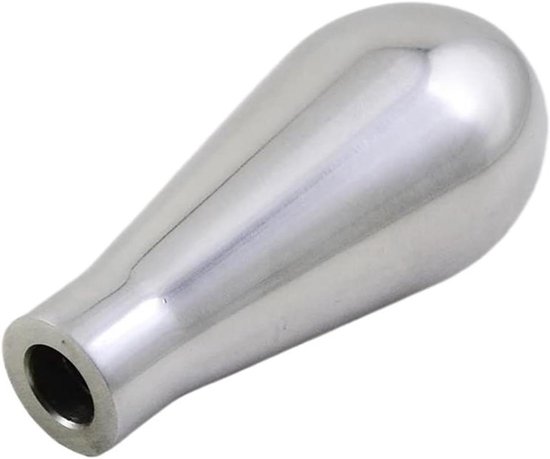 Versnellingshendelknop Auto - Pookknop Handgeschakeld - Comfortabel Schakelen - Universele Montage - 89 cm Lengte - Zilver