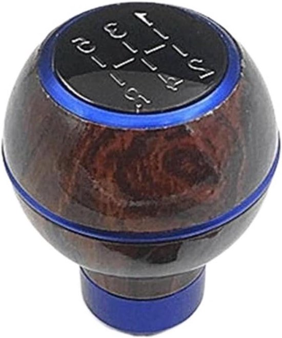 Versnellingshendelknop Auto - Pookknop Transmissie - Soepel Schakelen - Comfortabele Grip - Universele Pasvorm - Blauw