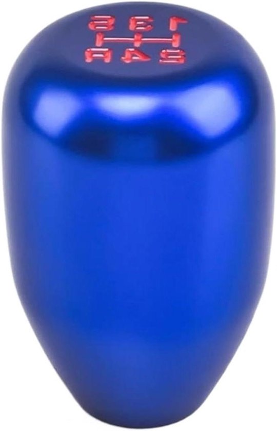 Versnellingshendelknop - Pookknop Auto - Soepel Schakelen - Universele Pasvorm - 5 Snelheden - Blauw