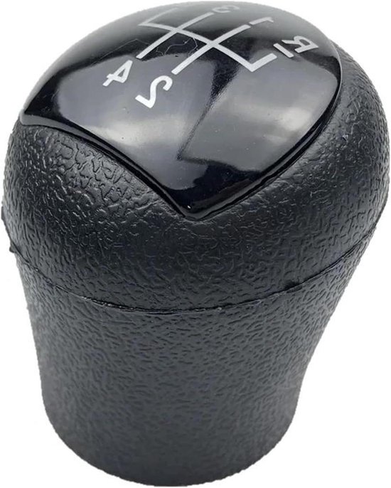 Versnellingshendelknop - Pookknop Hendel - Soepel Schakelen - Duurzaam ABS Materiaal - 12 mm Gatdiameter - Matzwart